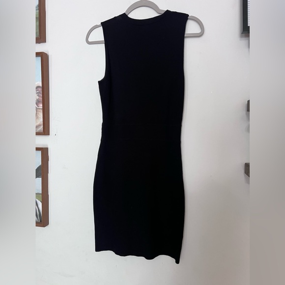 Theory Black Tank Mesh Dress size small - Picture 4 of 4